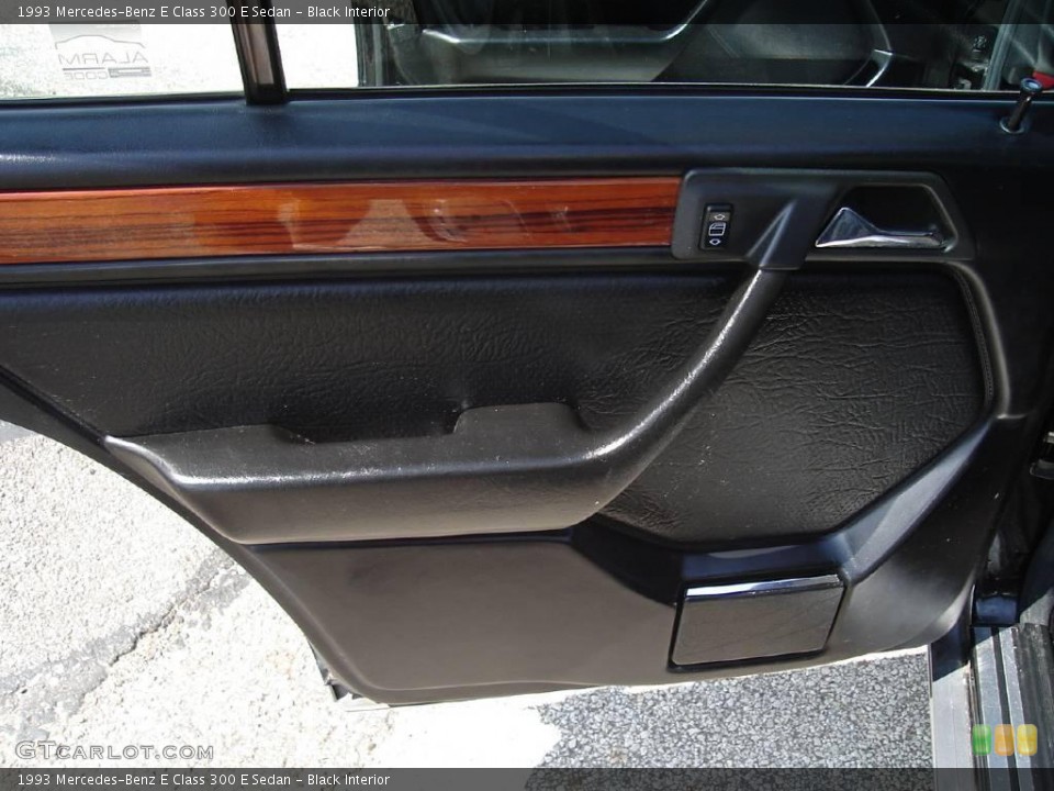 Black Interior Door Panel for the 1993 Mercedes-Benz E Class 300 E Sedan #16058001