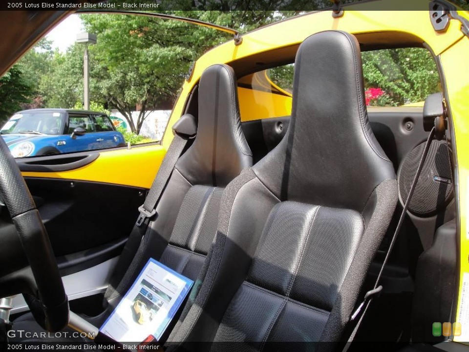 Black Interior Photo for the 2005 Lotus Elise  #16090725