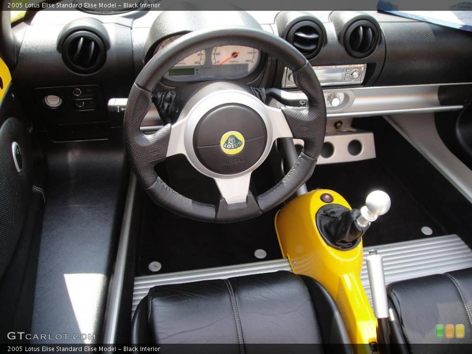 Black Interior Dashboard for the 2005 Lotus Elise  #16090733