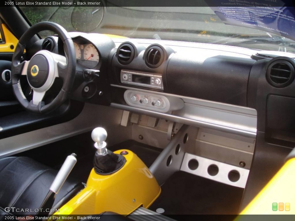 Black Interior Dashboard for the 2005 Lotus Elise  #16090749