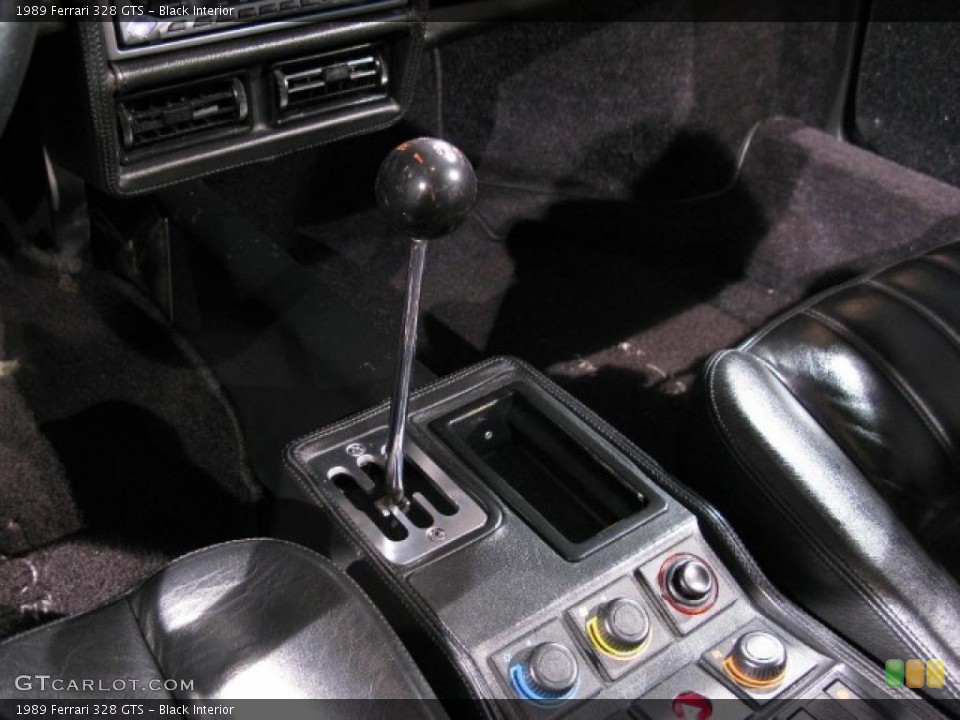 Black Interior Transmission for the 1989 Ferrari 328 GTS #16139504