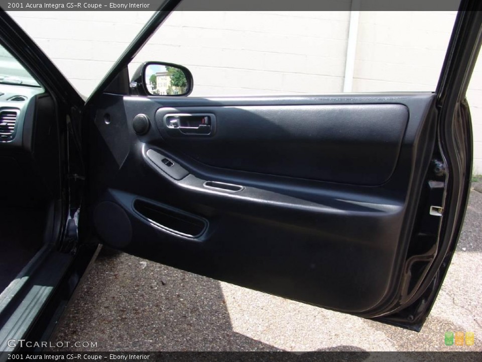 Ebony Interior Door Panel for the 2001 Acura Integra GS-R Coupe #16230528