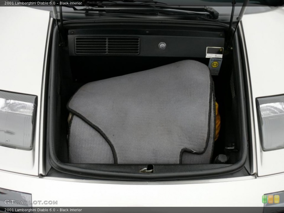 Black Interior Trunk for the 2001 Lamborghini Diablo 6.0 #16340712
