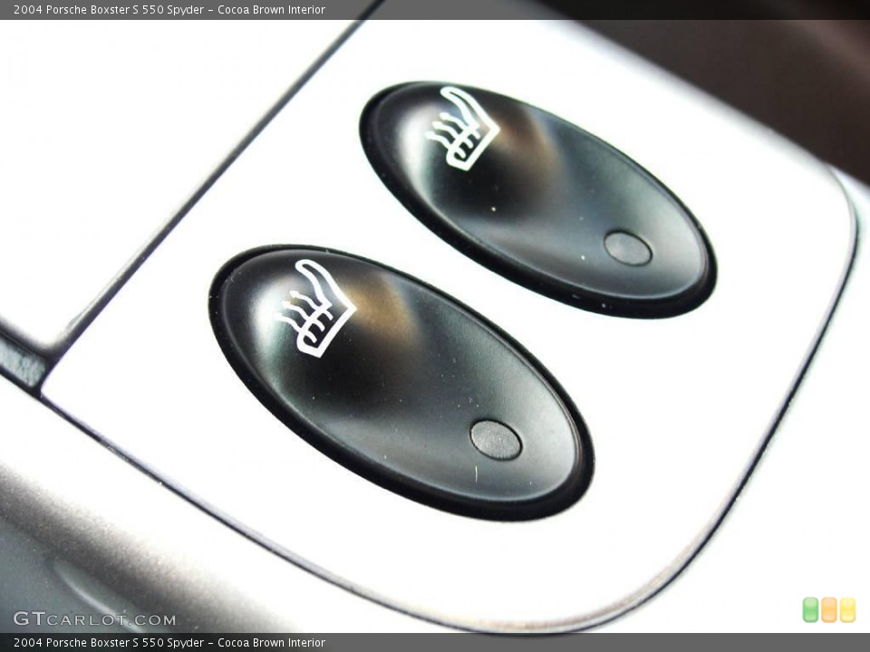 Cocoa Brown Interior Controls for the 2004 Porsche Boxster S 550 Spyder #16346377