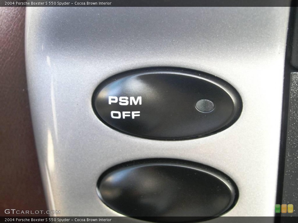 Cocoa Brown Interior Controls for the 2004 Porsche Boxster S 550 Spyder #16346445