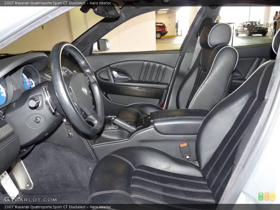 Nero Interior Photo for the 2007 Maserati Quattroporte Sport GT DuoSelect #16352182
