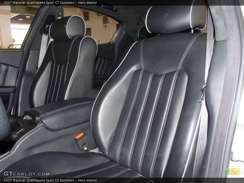 Nero Interior Photo for the 2007 Maserati Quattroporte Sport GT DuoSelect #16352186