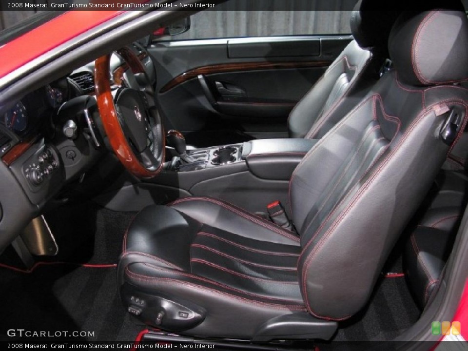 Nero Interior Photo for the 2008 Maserati GranTurismo  #16352301