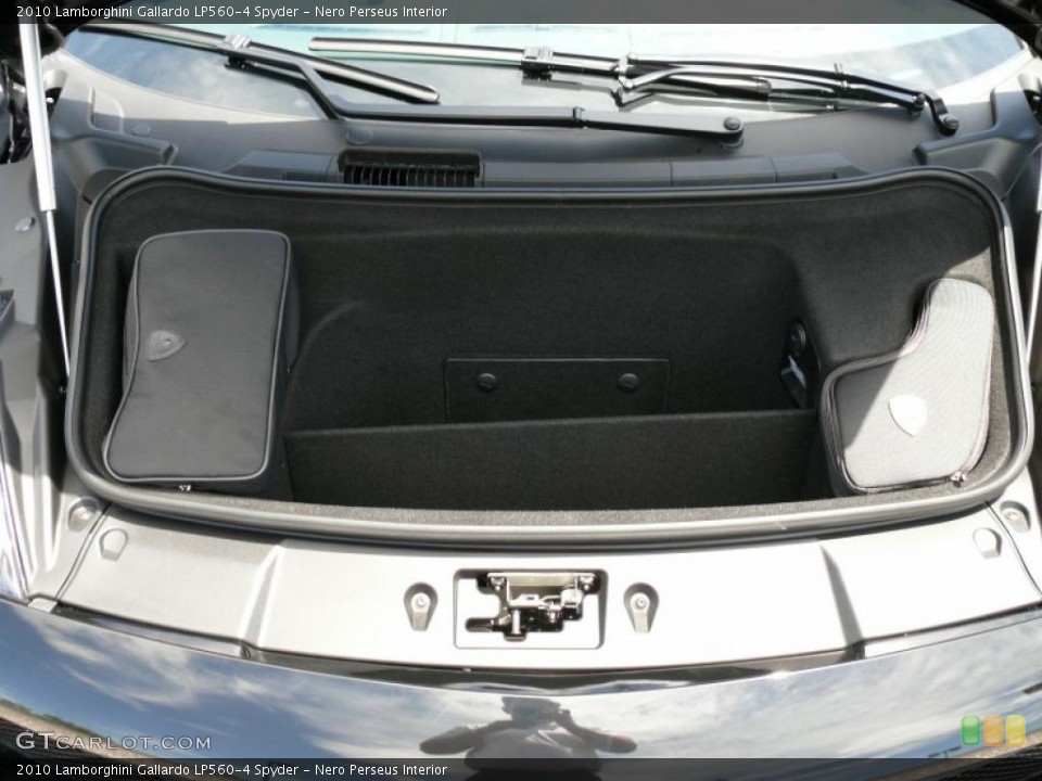 Nero Perseus Interior Trunk for the 2010 Lamborghini Gallardo LP560-4 Spyder #16356729