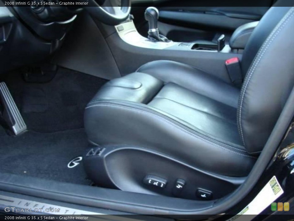 Graphite Interior Photo for the 2008 Infiniti G 35 x S Sedan #16357331