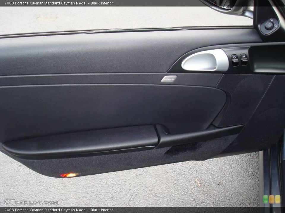Black Interior Door Panel for the 2008 Porsche Cayman  #1638535