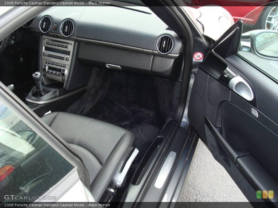 Black Interior Photo for the 2008 Porsche Cayman  #1638540