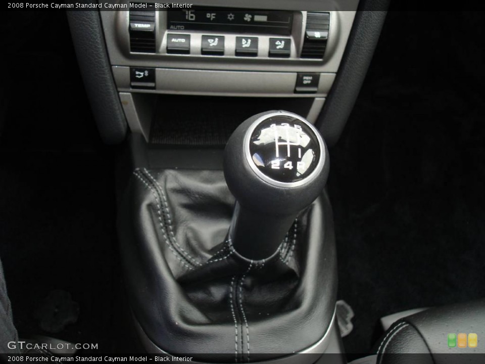 Black Interior Transmission for the 2008 Porsche Cayman  #1638585
