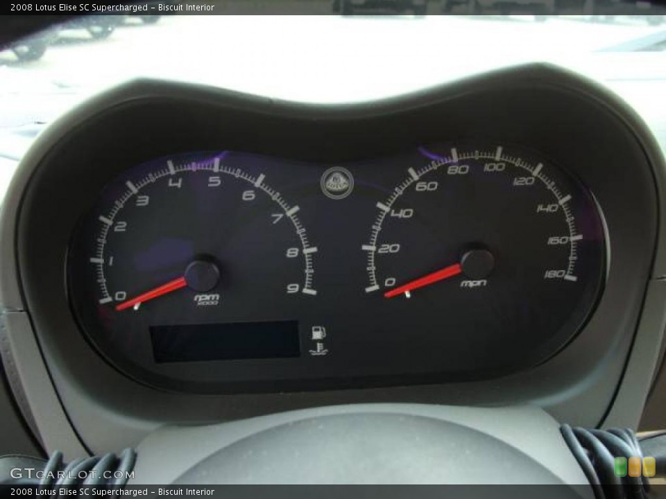 Biscuit Interior Gauges for the 2008 Lotus Elise SC Supercharged #16418504