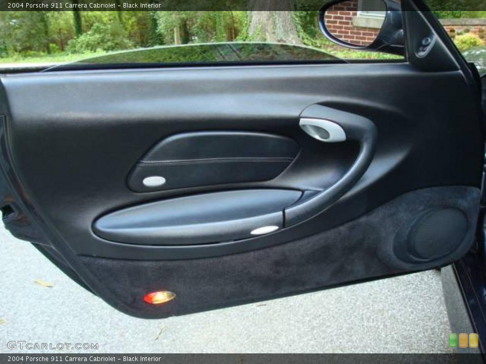 Black Interior Door Panel for the 2004 Porsche 911 Carrera Cabriolet #16579905