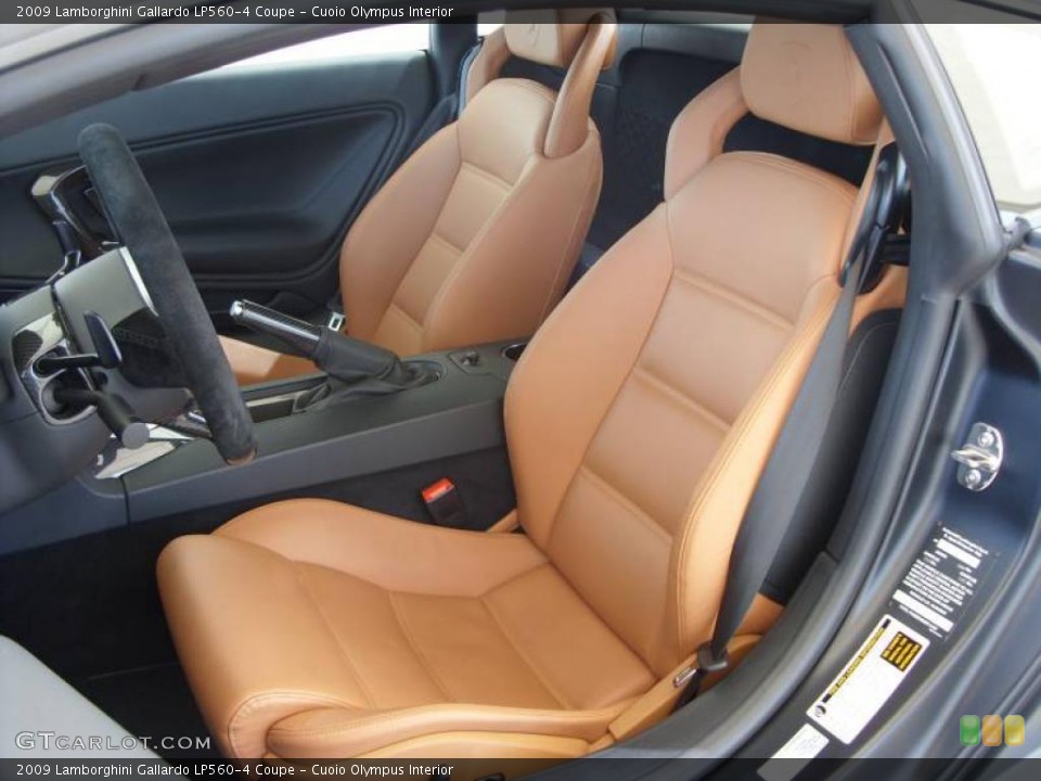 Cuoio Olympus 2009 Lamborghini Gallardo Interiors