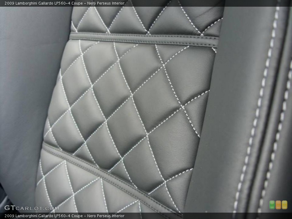 Nero Perseus Interior Photo for the 2009 Lamborghini Gallardo LP560-4 Coupe #17135131