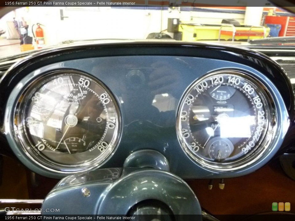 Pelle Naturale Interior Gauges for the 1956 Ferrari 250 GT Pinin Farina Coupe Speciale #17272338