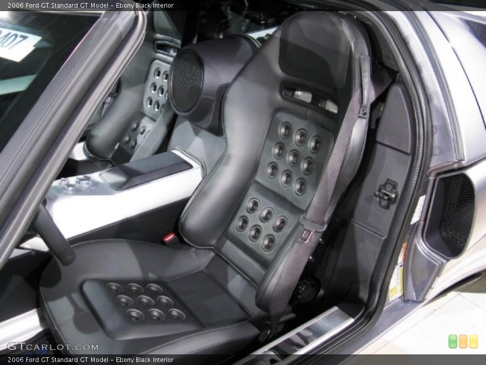 Ebony Black Interior Photo for the 2006 Ford GT  #17283662
