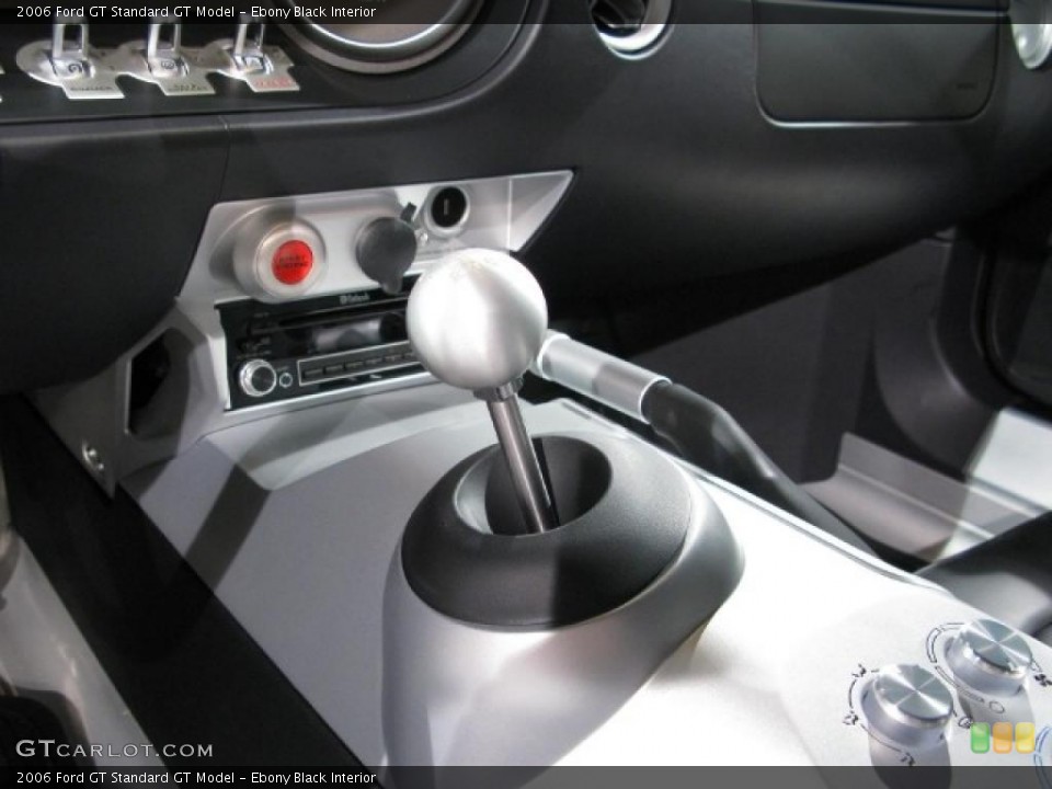 Ebony Black Interior Transmission for the 2006 Ford GT  #17283714