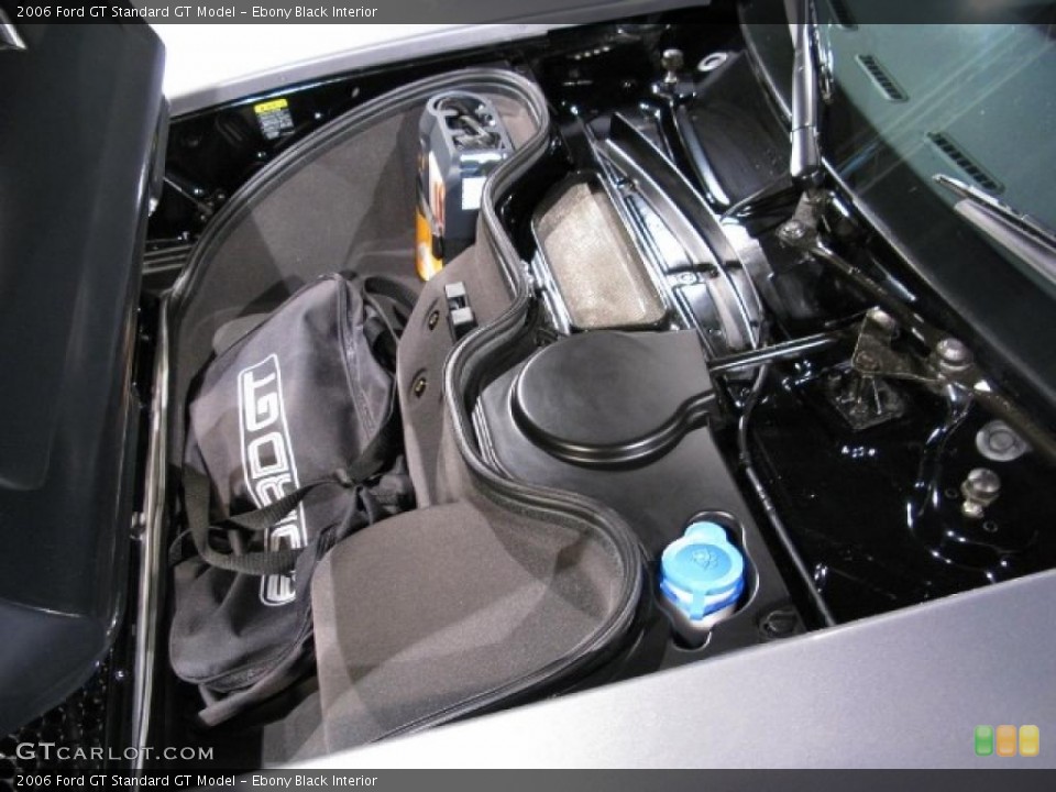Ebony Black Interior Trunk for the 2006 Ford GT  #17283762