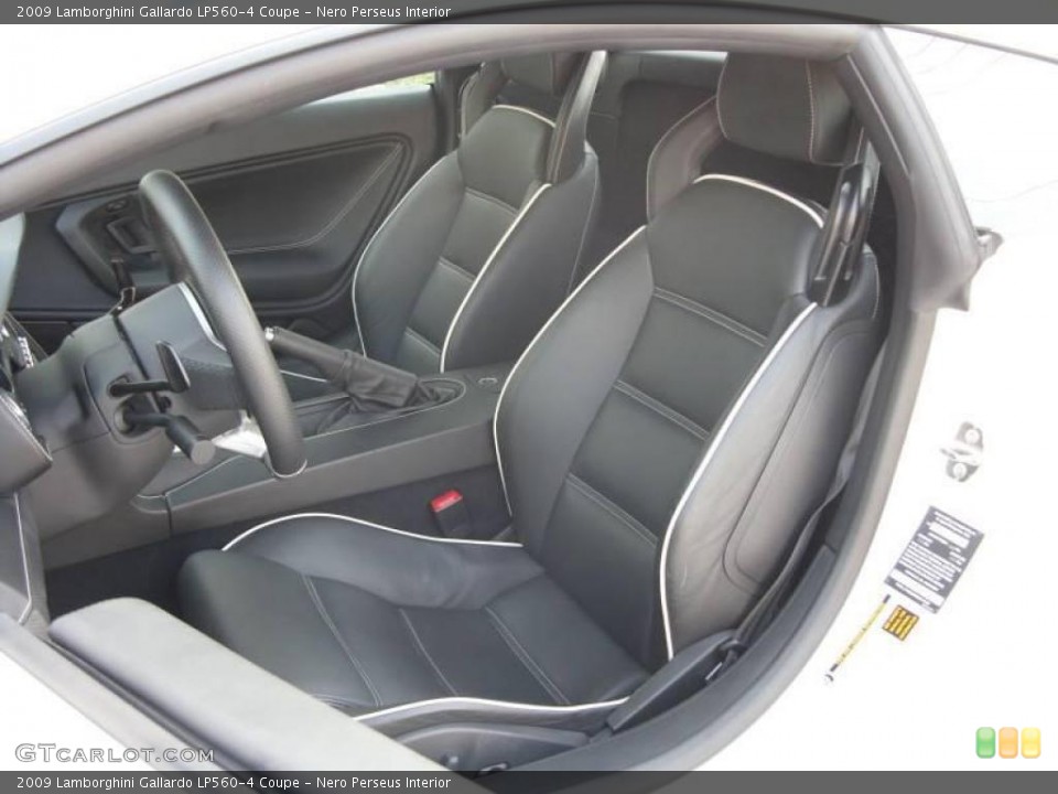 Nero Perseus Interior Photo for the 2009 Lamborghini Gallardo LP560-4 Coupe #17333980
