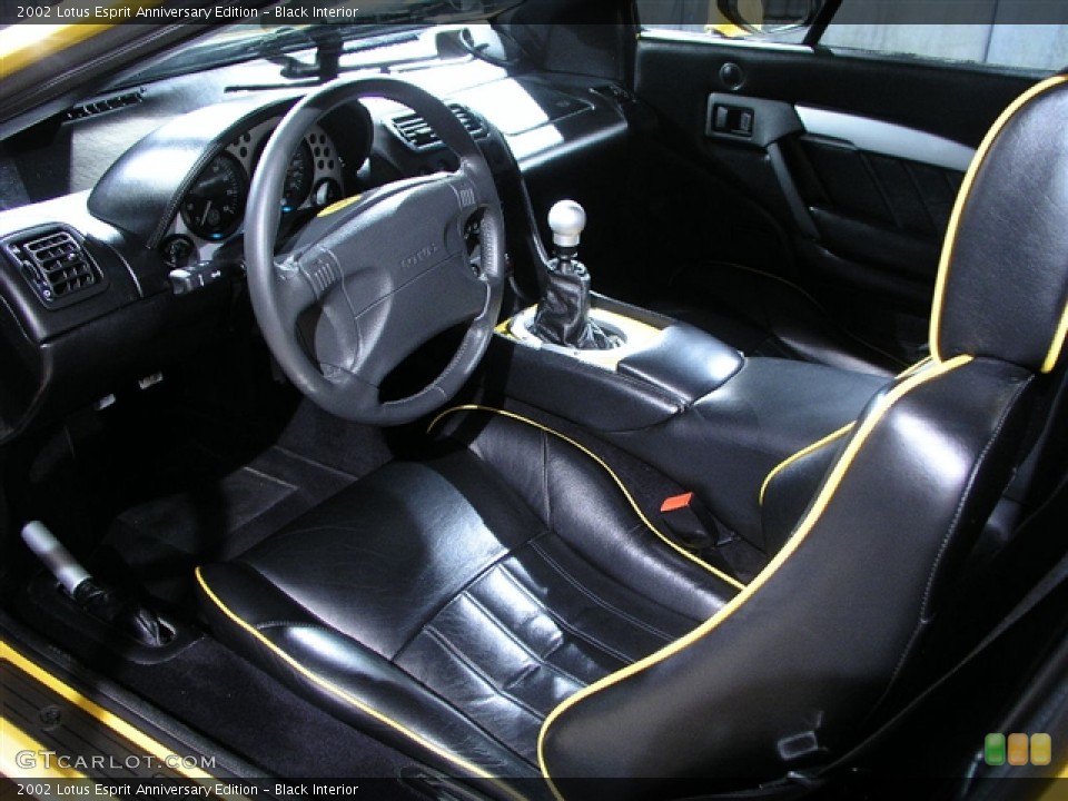 Black Interior Photo for the 2002 Lotus Esprit Anniversary Edition #174382