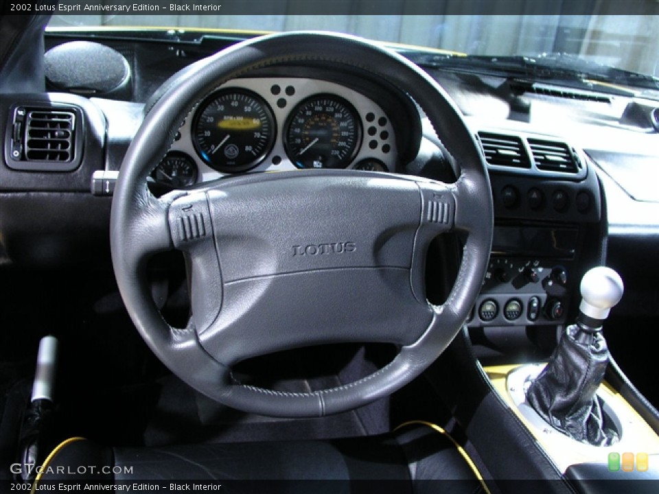Black 2002 Lotus Esprit Interiors
