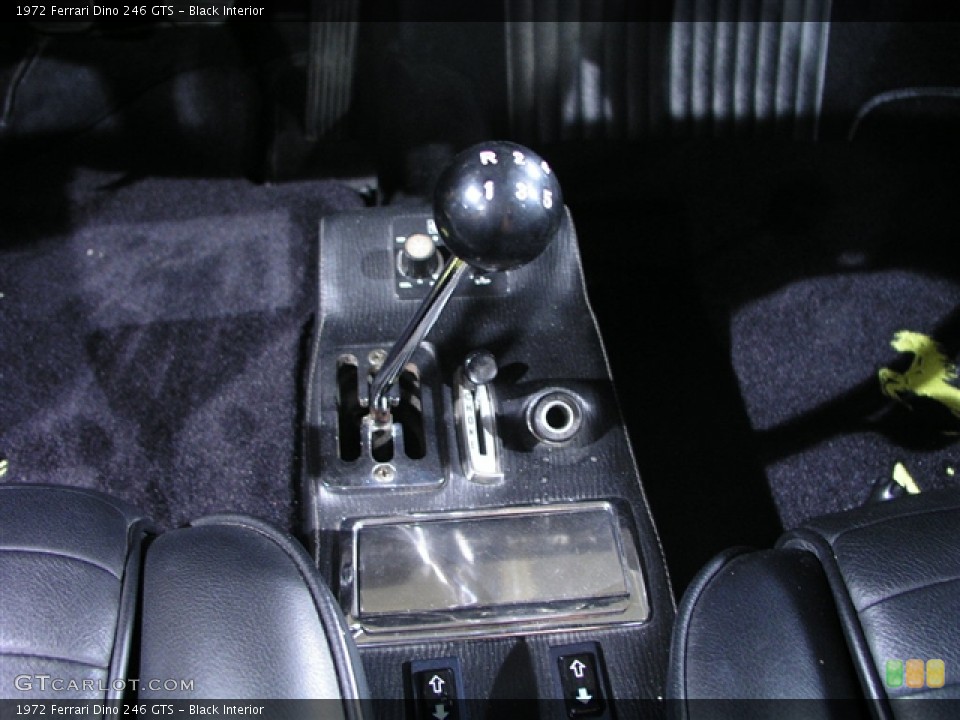 Black Interior Transmission for the 1972 Ferrari Dino 246 GTS #175646