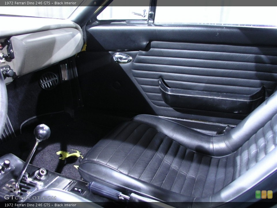 Black Interior Photo for the 1972 Ferrari Dino 246 GTS #175653
