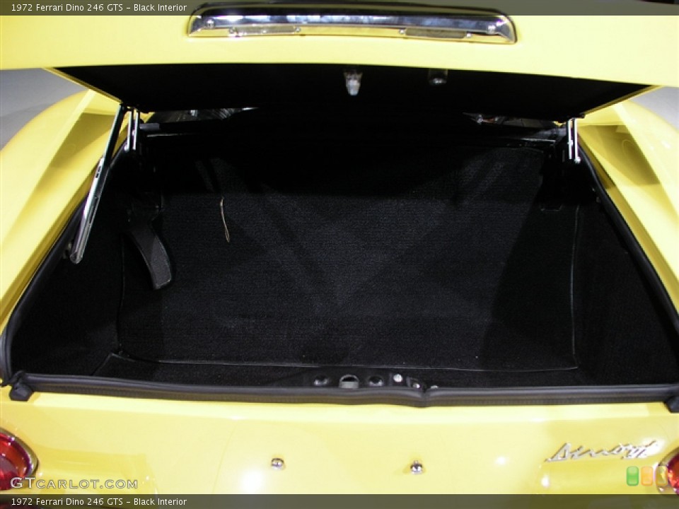 Black Interior Trunk for the 1972 Ferrari Dino 246 GTS #175695