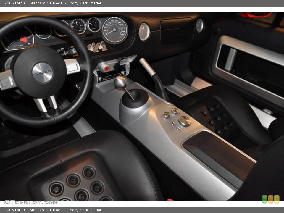 Ebony Black Interior Photo for the 2006 Ford GT  #17639319