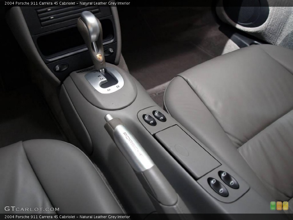Natural Leather Grey Interior Transmission for the 2004 Porsche 911 Carrera 4S Cabriolet #17648974