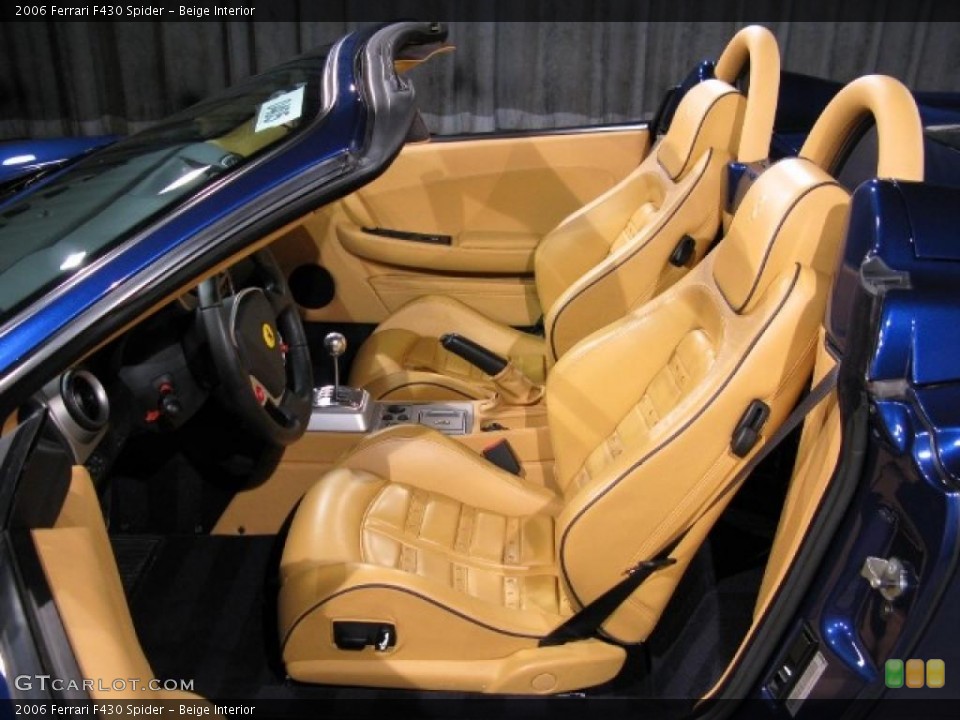 Beige Interior Photo for the 2006 Ferrari F430 Spider #17654247