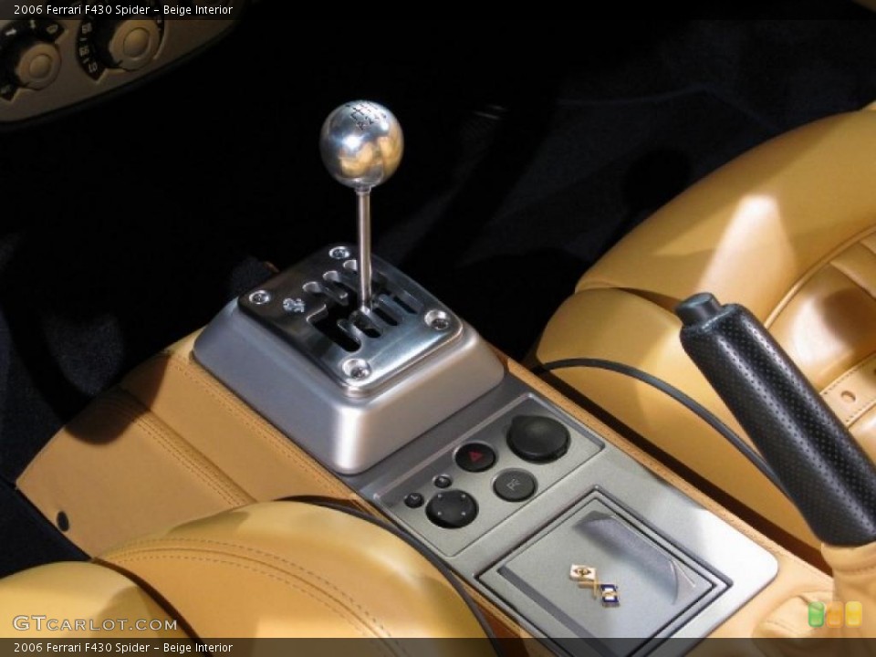 Beige Interior Transmission for the 2006 Ferrari F430 Spider #17654281