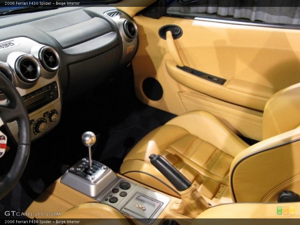 Beige Interior Photo for the 2006 Ferrari F430 Spider #17654287