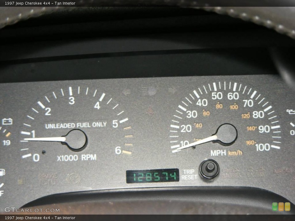 Tan Interior Gauges for the 1997 Jeep Cherokee 4x4 #17710980