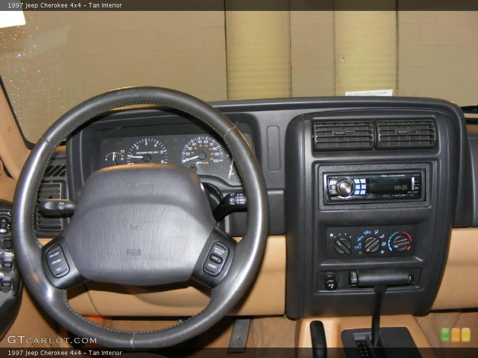 Tan Interior Dashboard for the 1997 Jeep Cherokee 4x4 #17711028