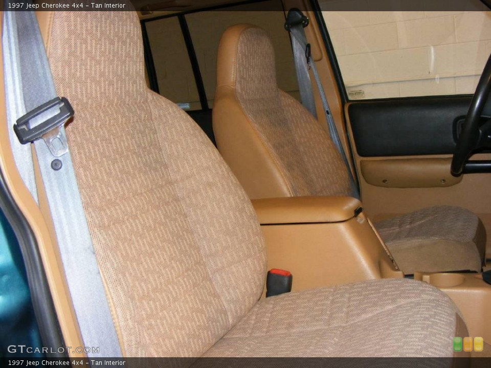 Tan Interior Front Seat for the 1997 Jeep Cherokee 4x4 #17711128