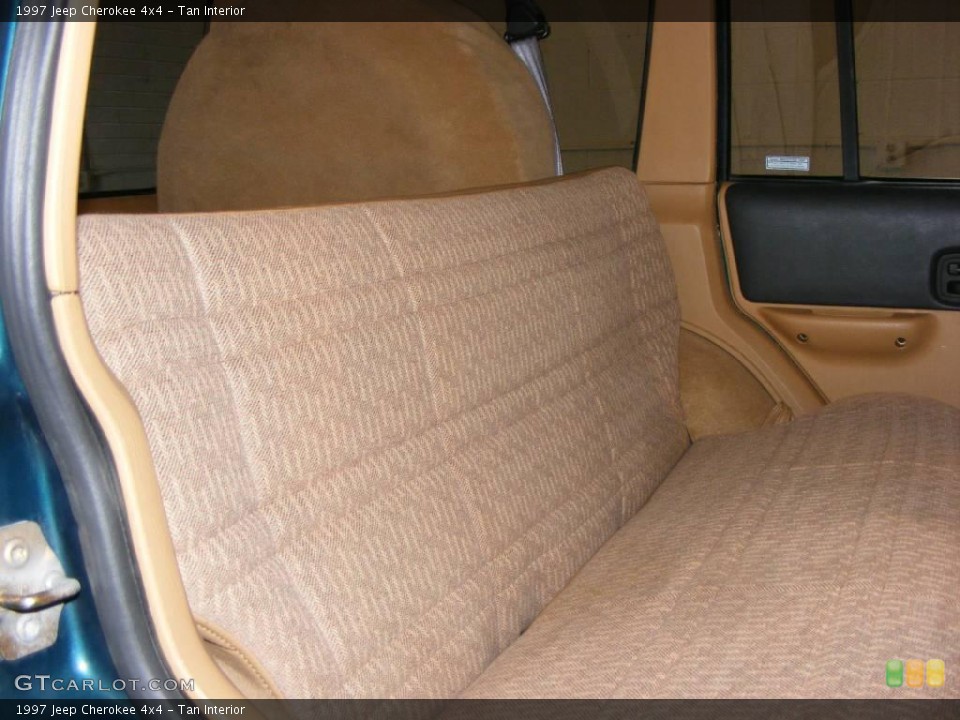 Tan Interior Rear Seat for the 1997 Jeep Cherokee 4x4 #17711144