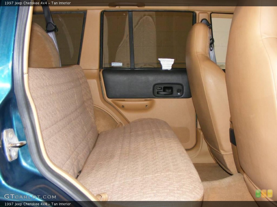 Tan Interior Rear Seat for the 1997 Jeep Cherokee 4x4 #17711152