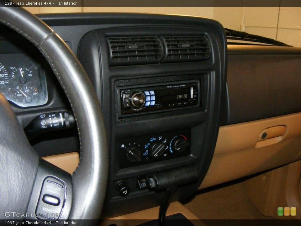 Tan Interior Controls for the 1997 Jeep Cherokee 4x4 #17711168