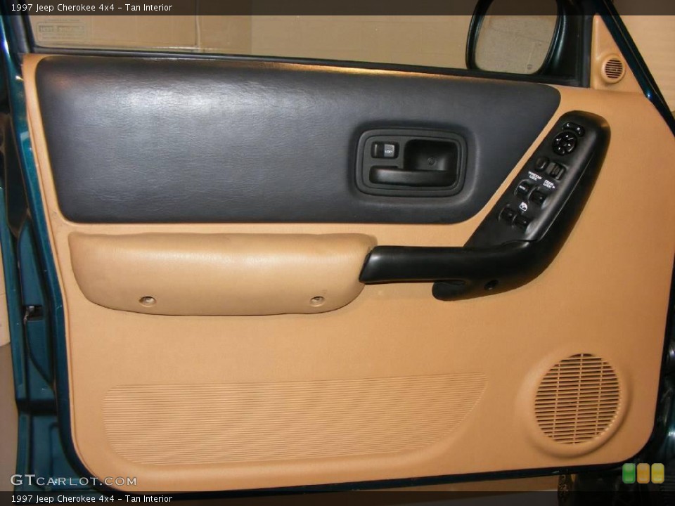 Tan Interior Door Panel for the 1997 Jeep Cherokee 4x4 #17711208