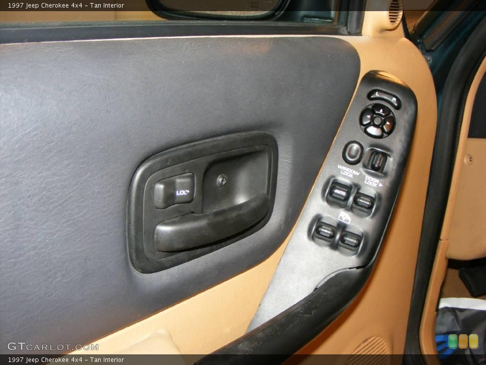 Tan Interior Door Panel for the 1997 Jeep Cherokee 4x4 #17711216