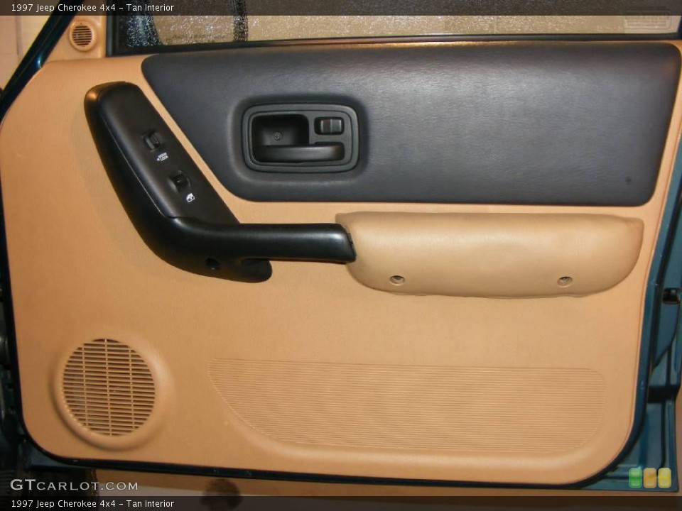 Tan Interior Door Panel for the 1997 Jeep Cherokee 4x4 #17711224