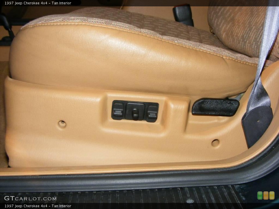 Tan Interior Front Seat for the 1997 Jeep Cherokee 4x4 #17711244