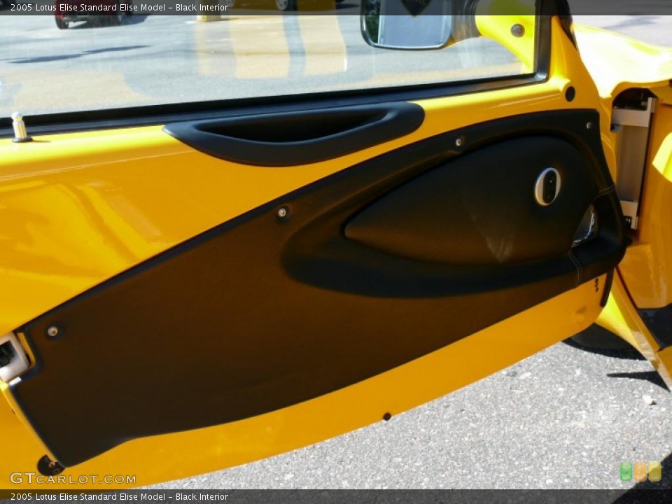 Black Interior Door Panel for the 2005 Lotus Elise  #17749716