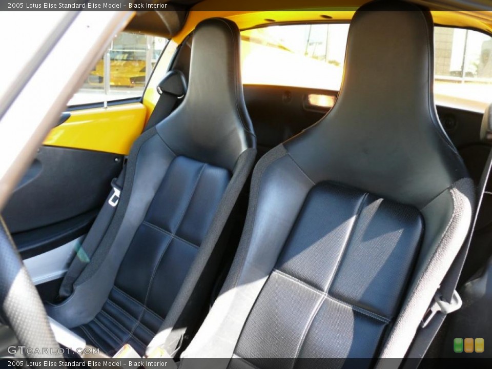 Black Interior Photo for the 2005 Lotus Elise  #17749744