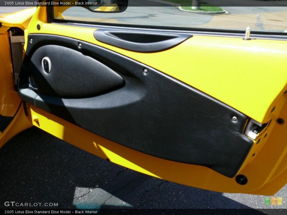 Black Interior Door Panel for the 2005 Lotus Elise  #17749748