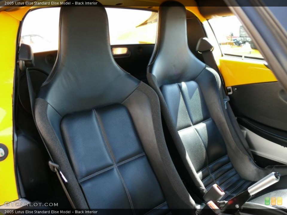 Black Interior Photo for the 2005 Lotus Elise  #17749756